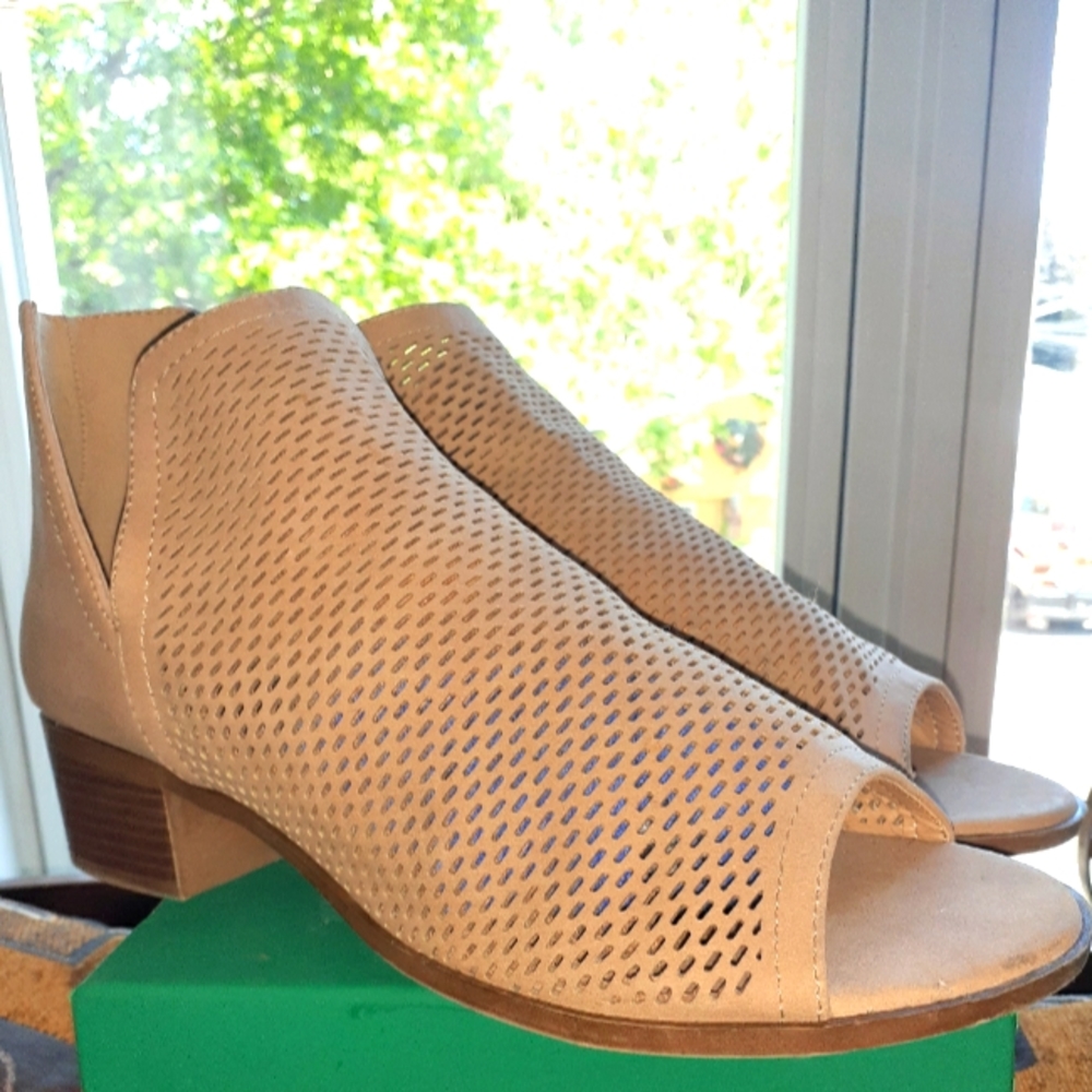 Open Toe Booties